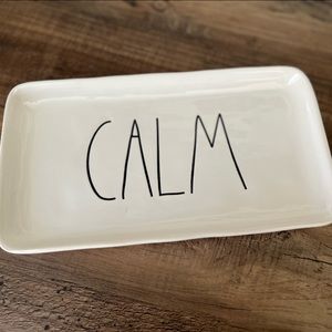 Rae Dunn Calm tray